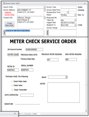 SERVICE ORDERS SOFTWARE