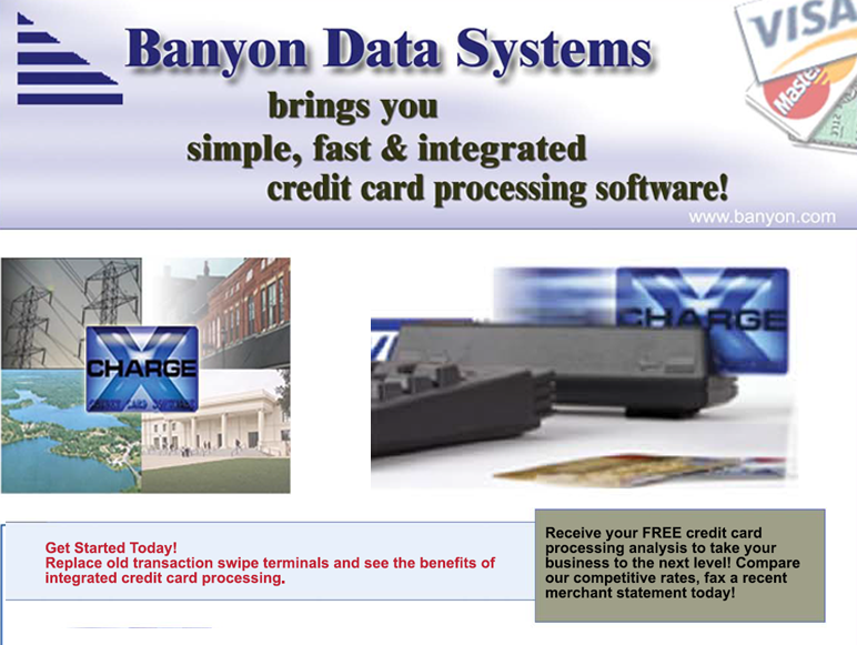 Banyon Data System with X-Charge Integrated
