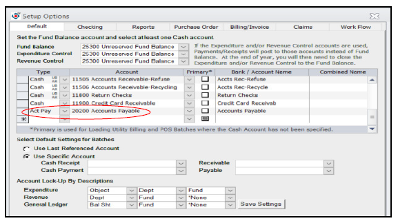 Manage Payables Module screenshot